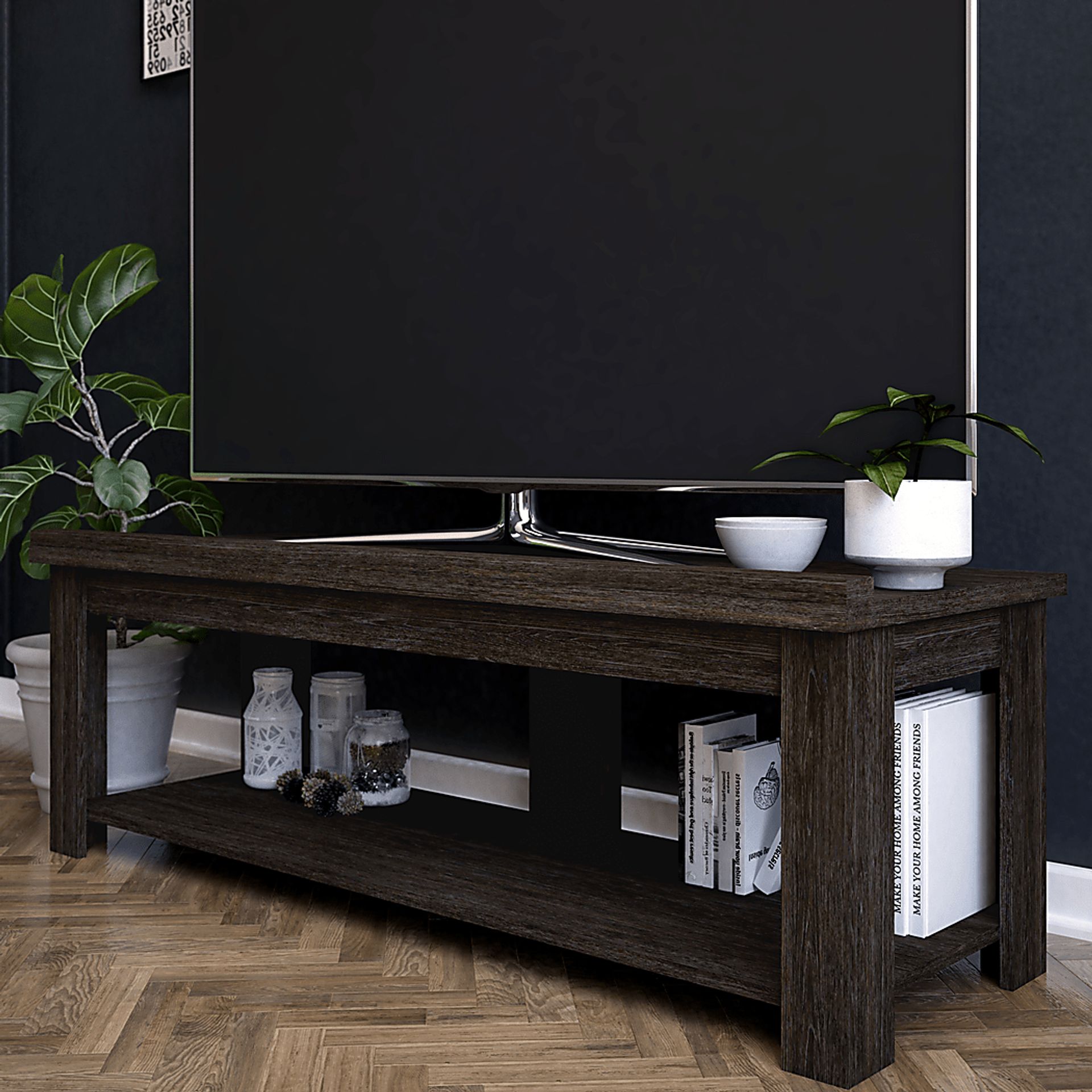 Hurndon Espresso 54 in. Console - Image 6
