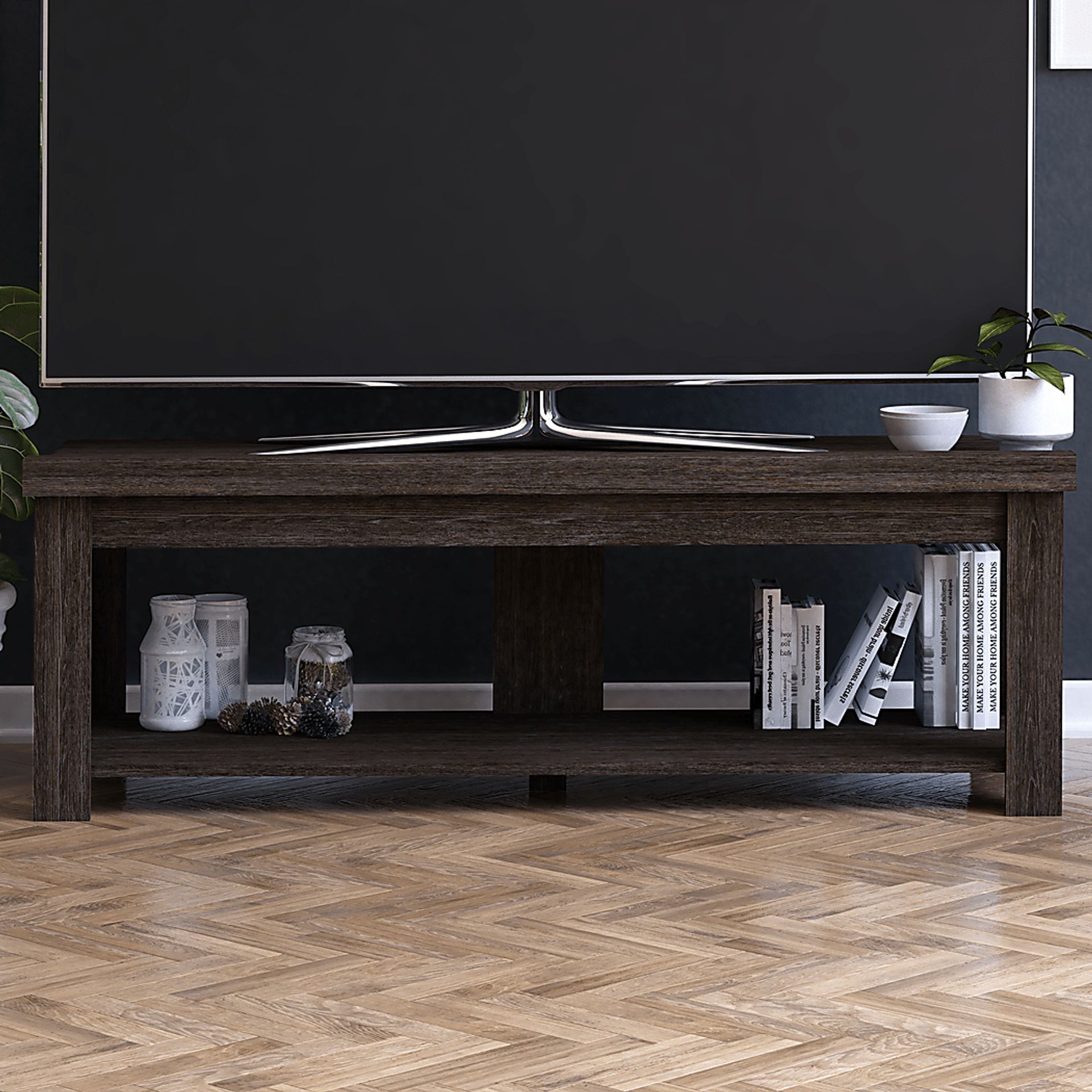 Hurndon Espresso 54 in. Console - Image 7