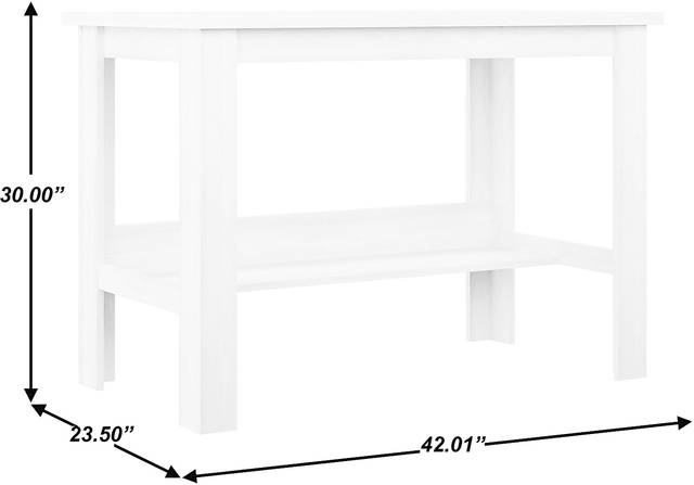 Hurndon White Desk - Thumbnail - Image 8