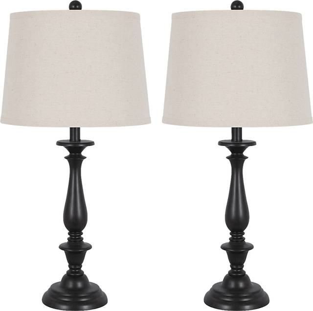 Huron Way Brown Lamp, Set of 2 - Thumbnail - Image 1
