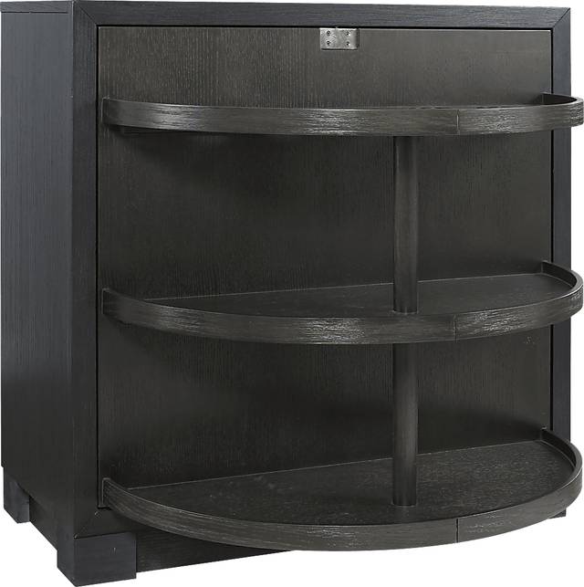 Hursey Black Accent Cabinet - Thumbnail - Image 3