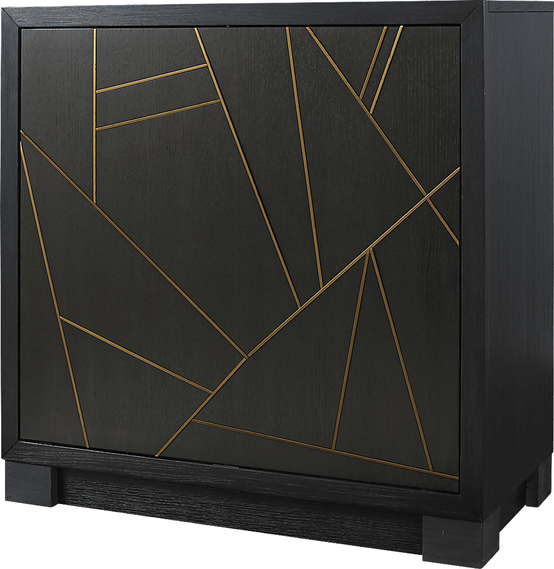 Hursey Black Accent Cabinet - Image 4