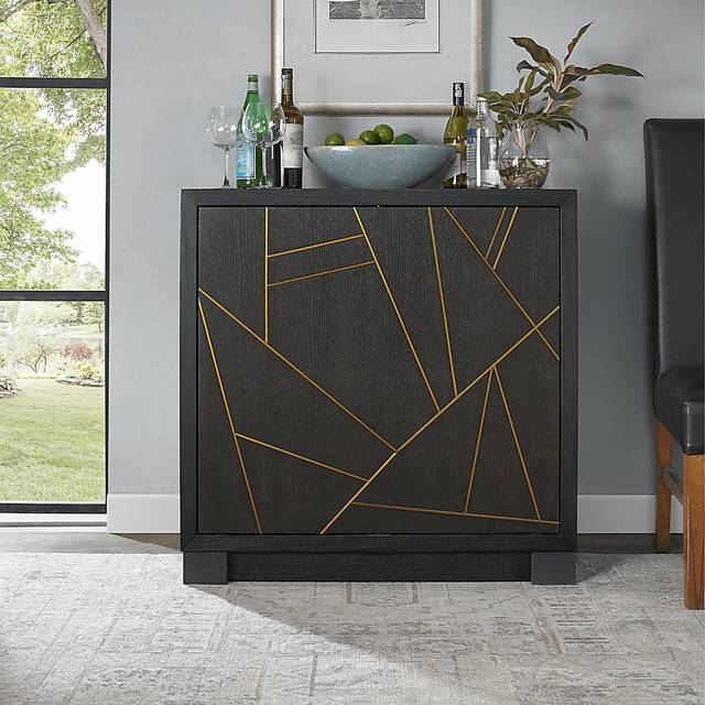 Hursey Black Accent Cabinet - Thumbnail - Image 8