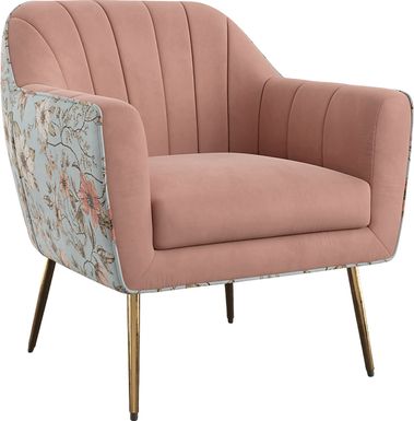 Hurstbourne Pink Accent Chair