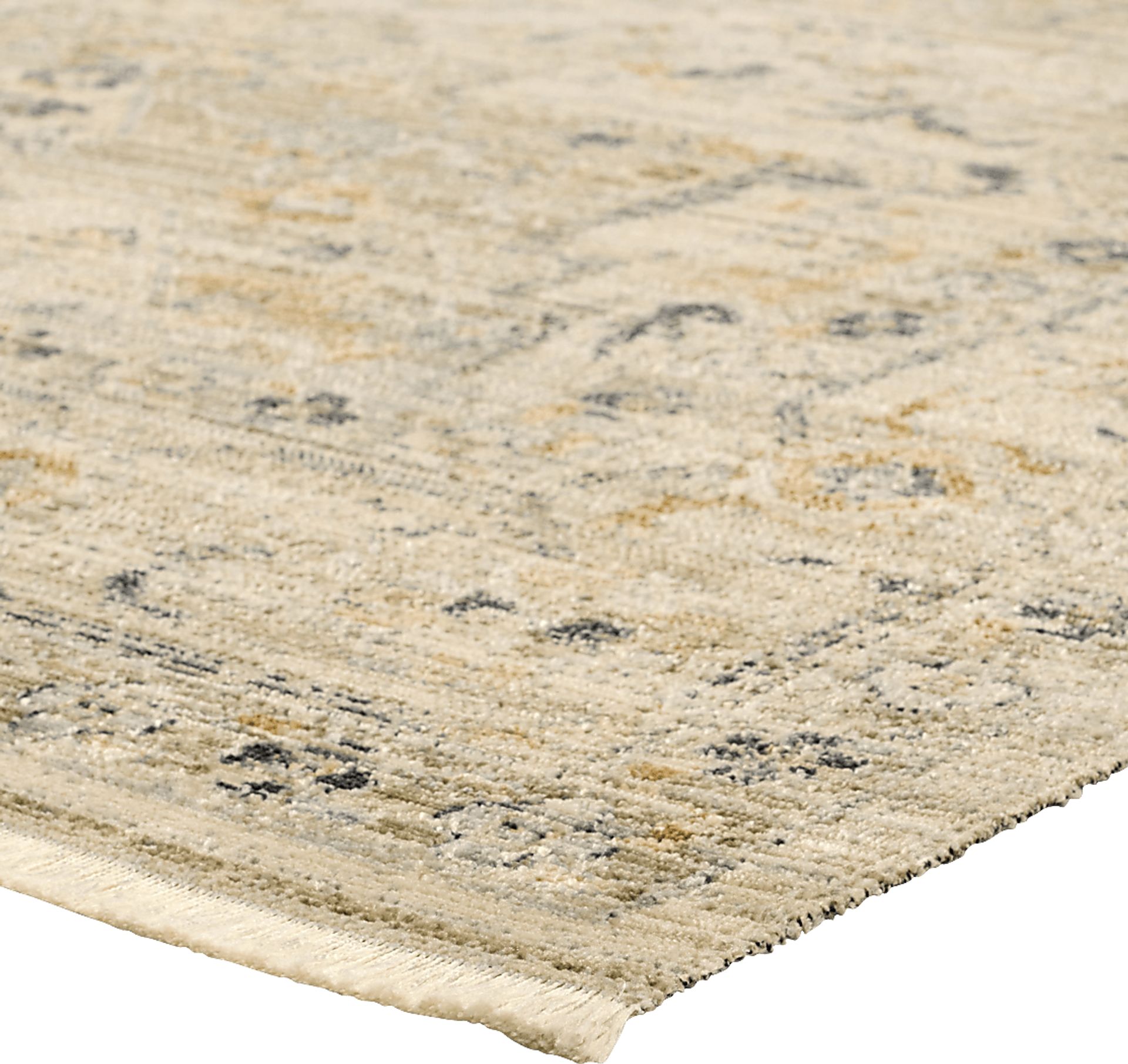 Husni Cream 7'6 x 9'7 Indoor/Outdoor Rug - Image 5