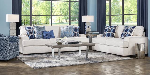 Hutchinson Blue Swivel Chair - Thumbnail - Image 2