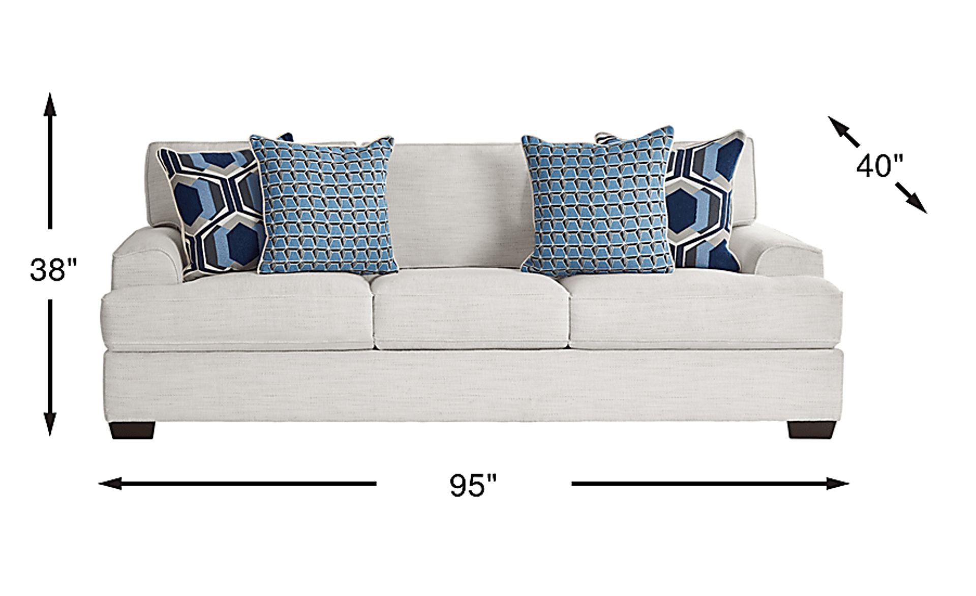 Dimension Image. Please refer to the Dimension Tab on this page for dimension details.