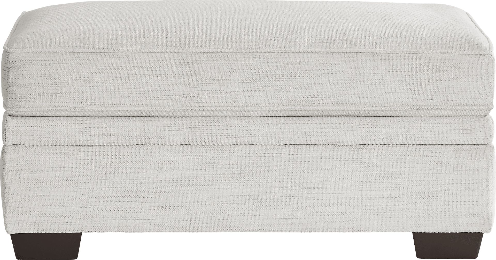 Hutchinson Cream Storage Ottoman - Image 2