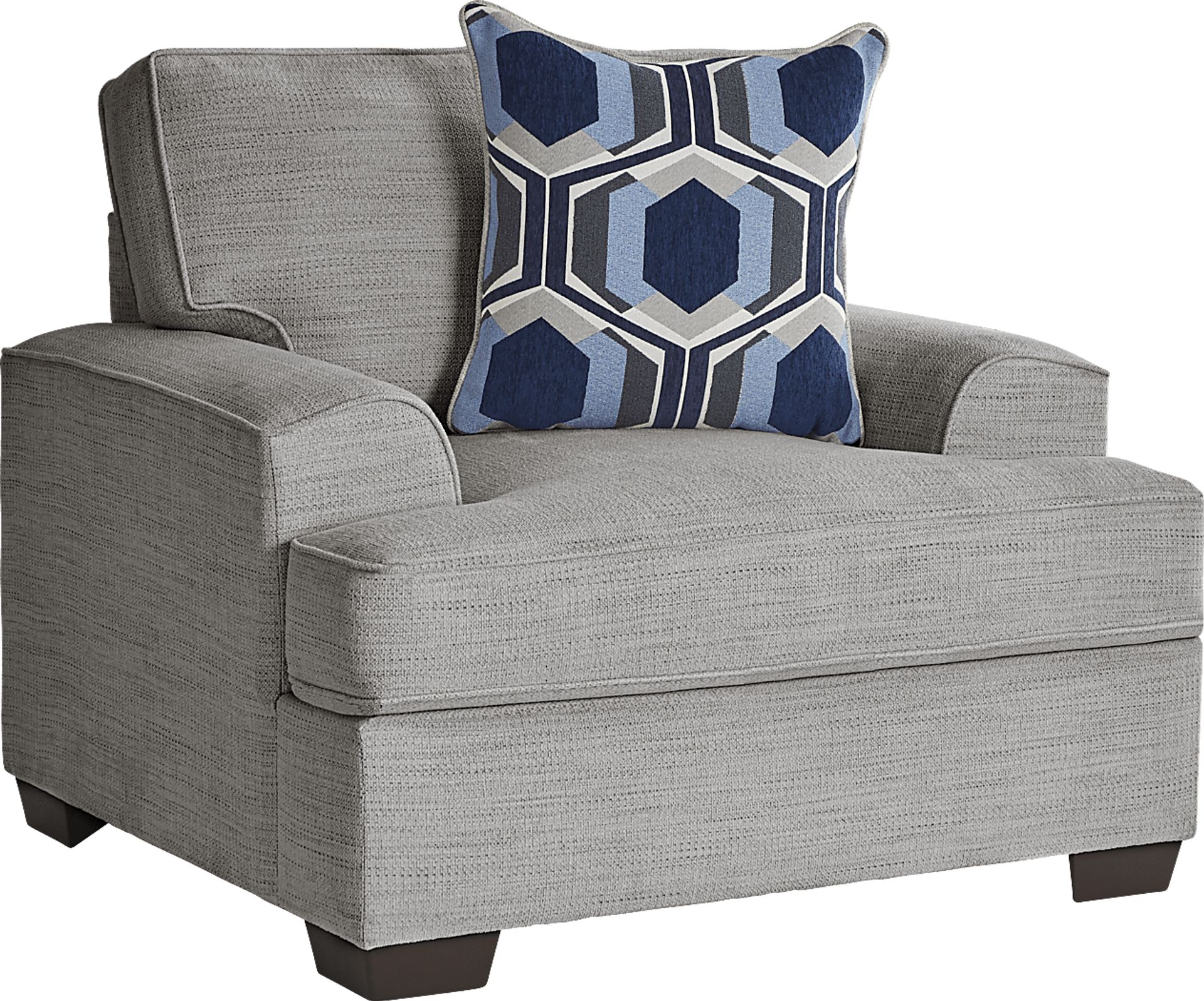 Hutchinson Gray Chair - Image 1