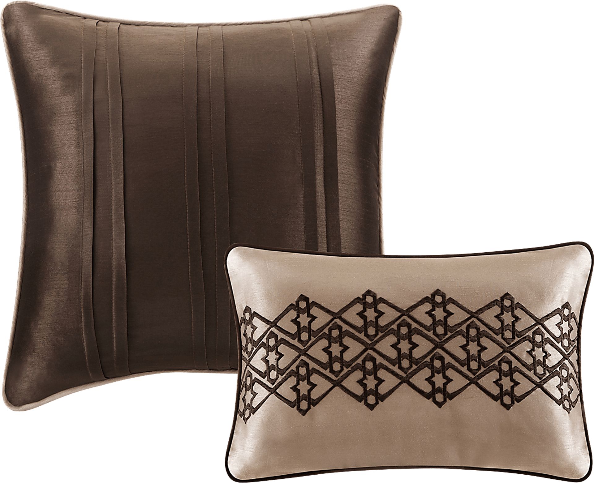Huxley Red 5 Pc Full/Queen Coverlet Set - Image 3