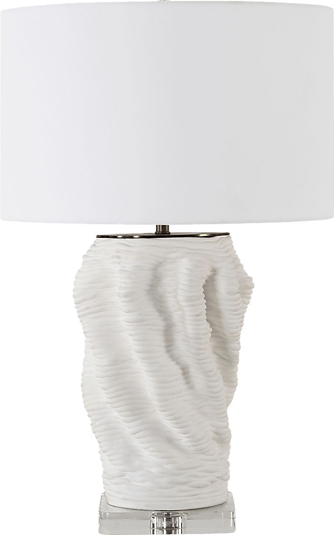 Hyacinth Boulevard White Lamp