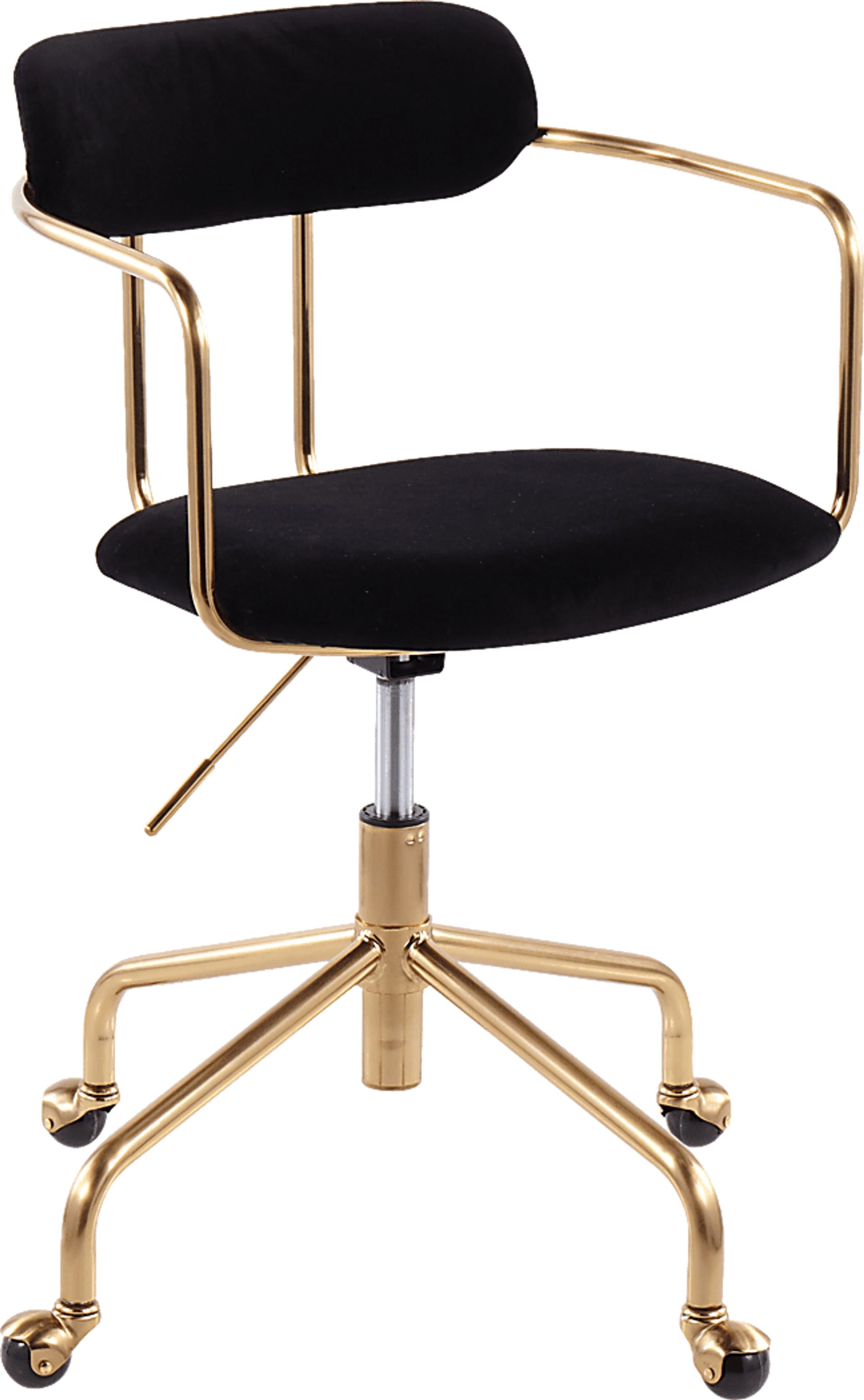 Hyalite Black Office Chair - Image 1