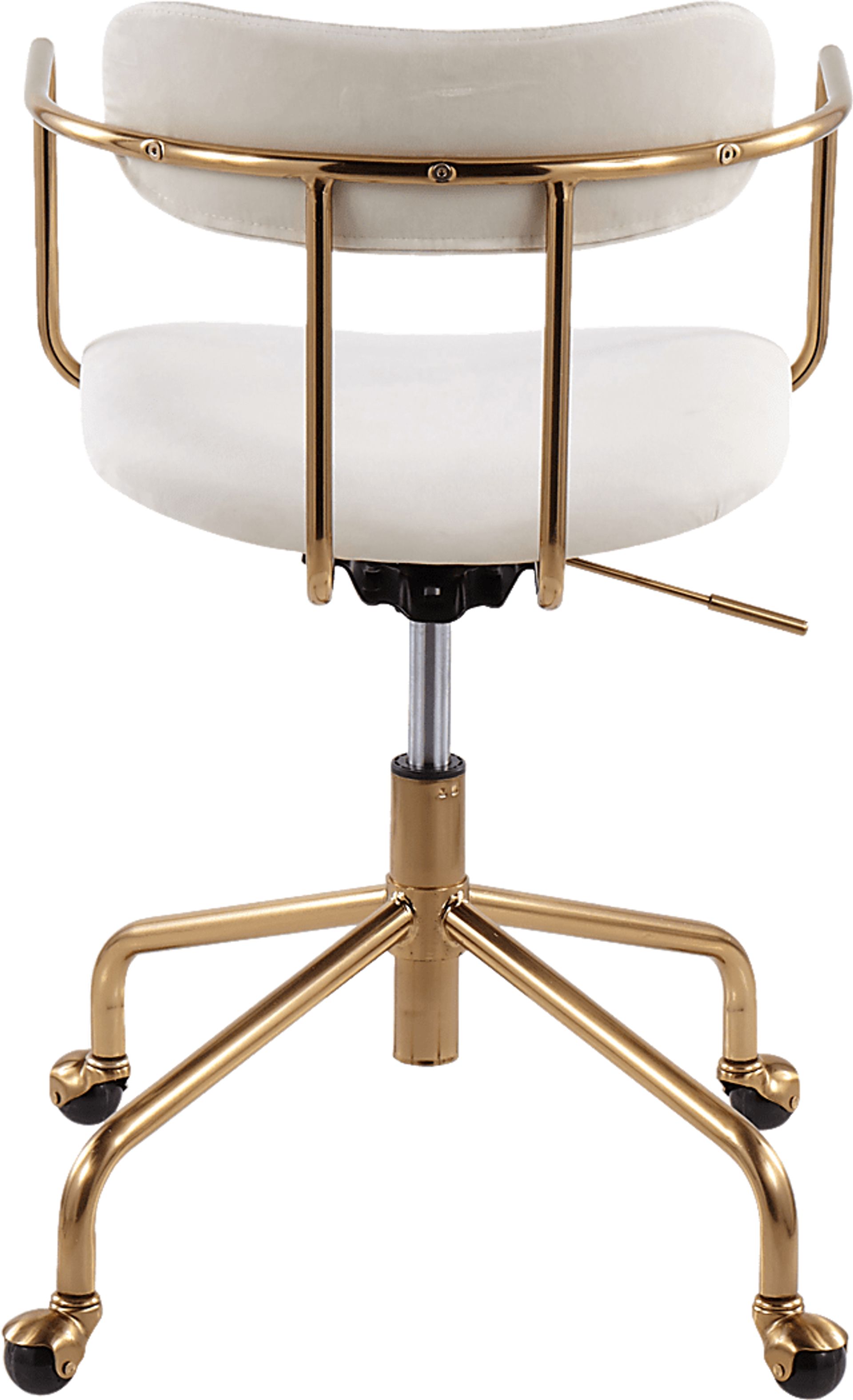 Hyalite Cream Office Chair - Image 4