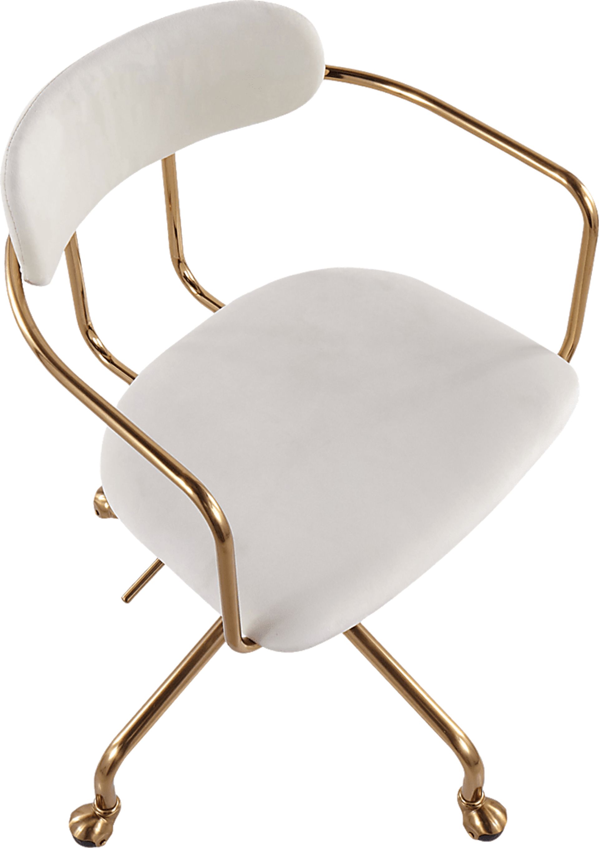 Hyalite Cream Office Chair - Image 6