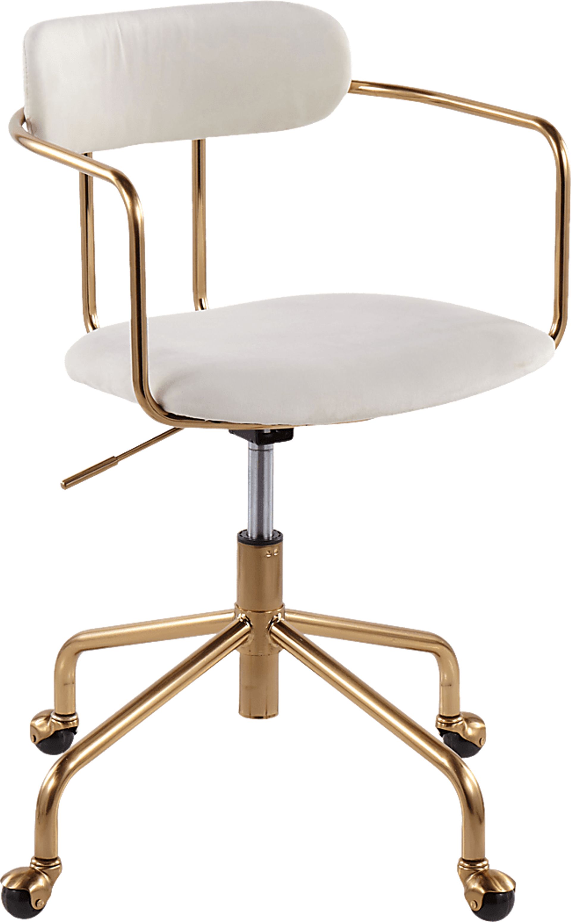 Hyalite Cream Office Chair - Image 1