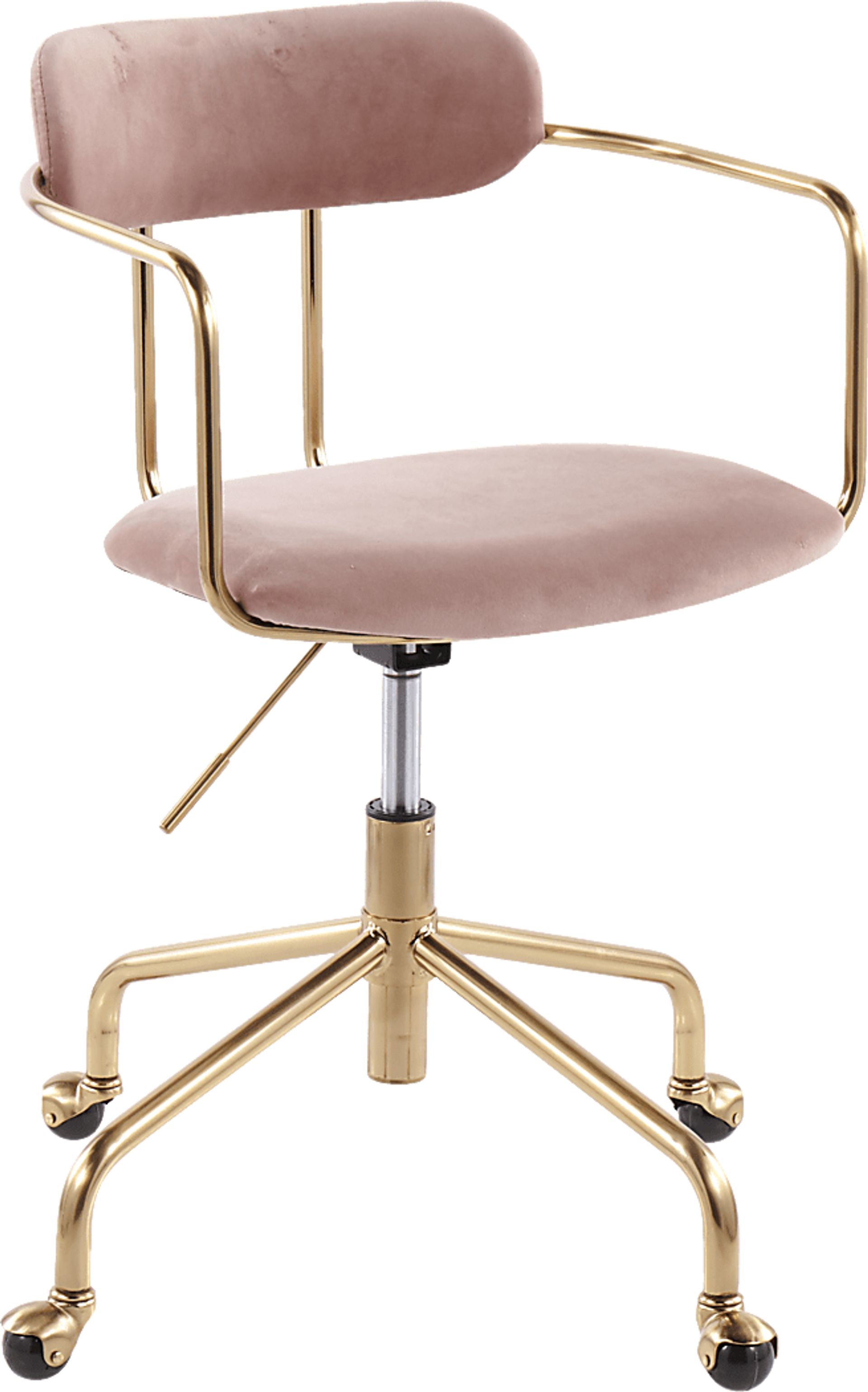 Hyalite Pink Office Chair - Image 1