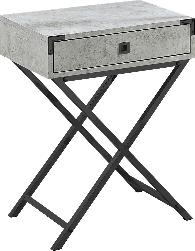 Hydesdale Black Accent Table