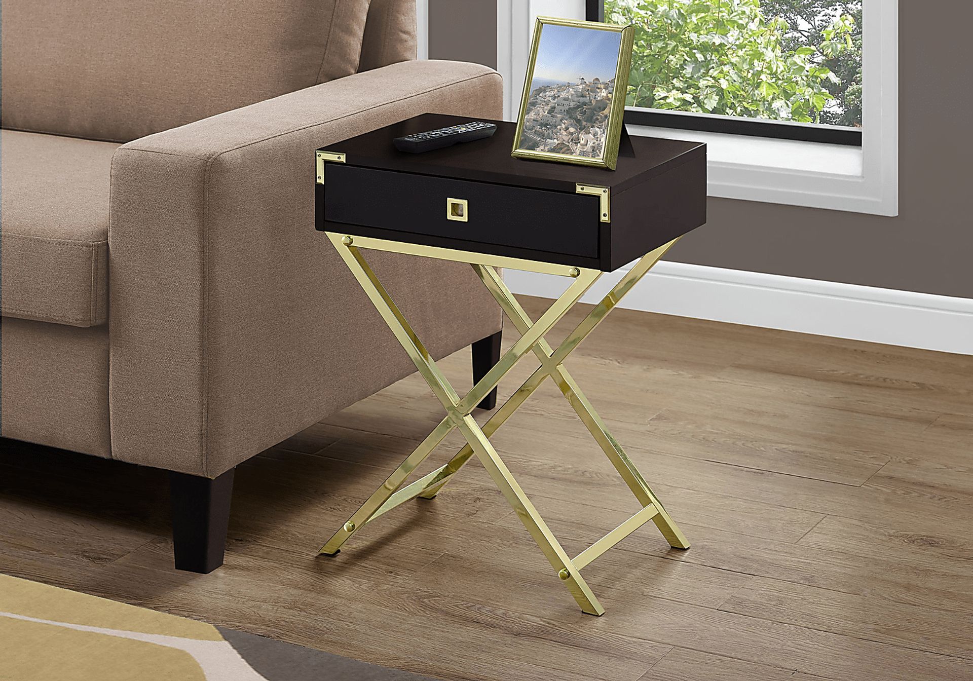 Hydesdale Cappuccino Accent Table - Image 2