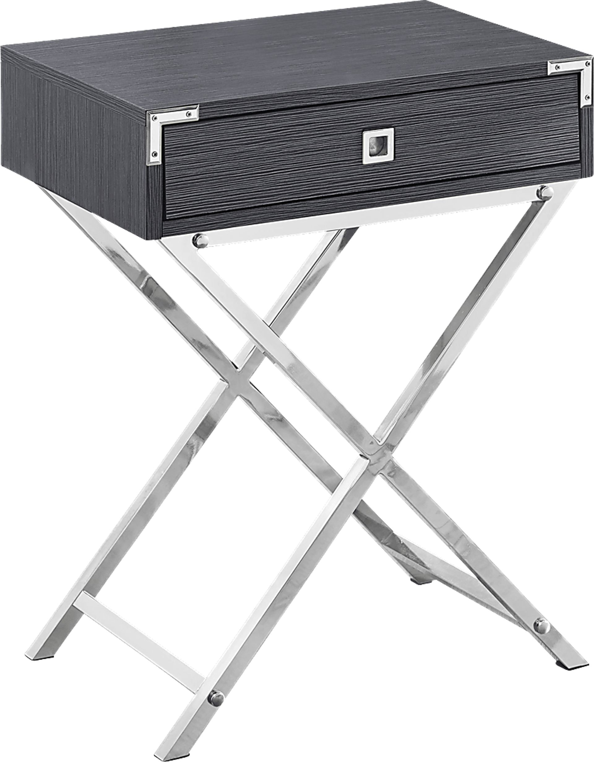 Hydesdale Charcoal Accent Table - Image 1