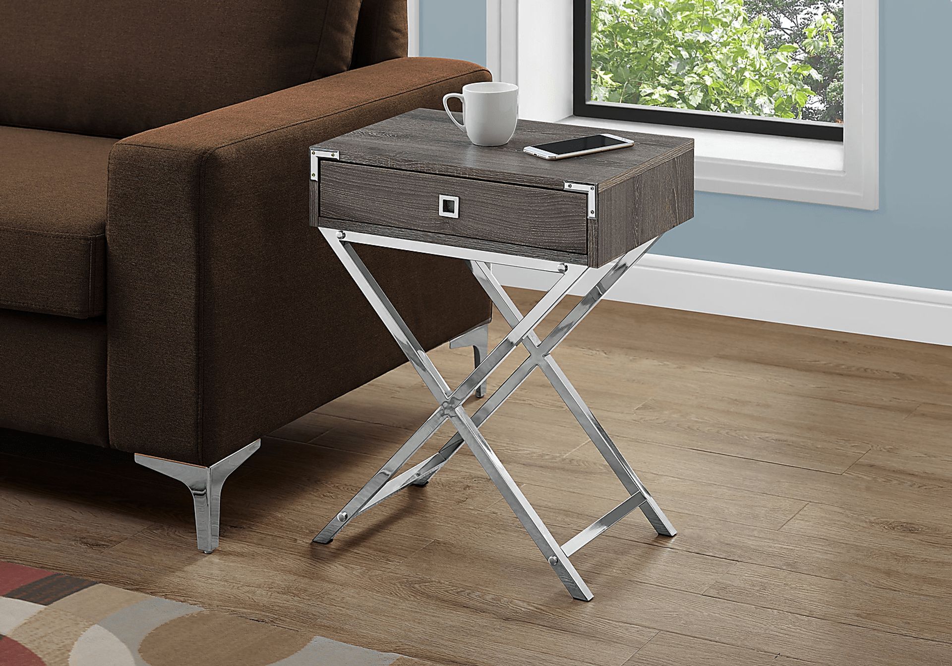 Hydesdale Taupe Accent Table - Image 2
