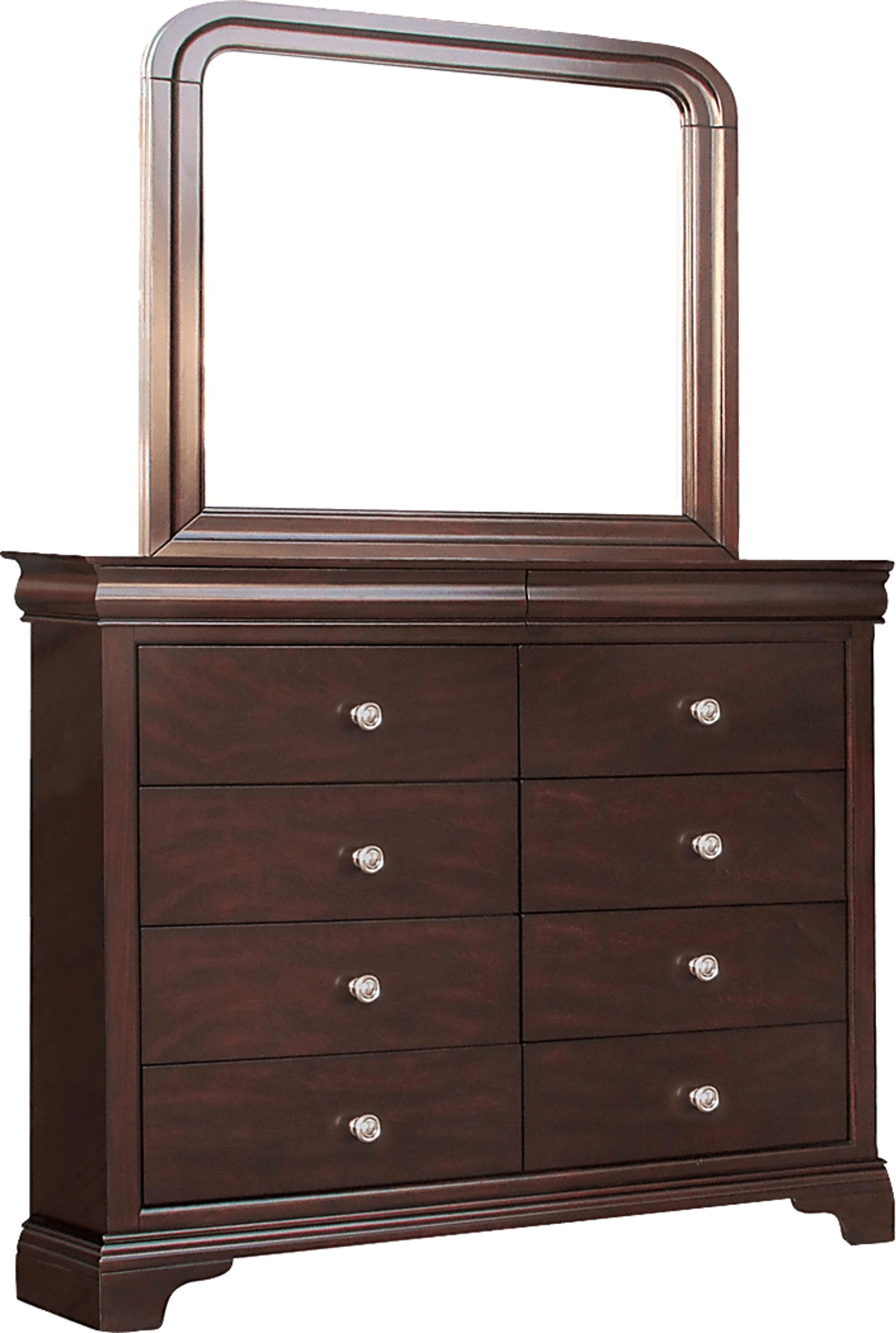 Hydeville Brown 7 Pc Queen Sleigh Bedroom - Image 4