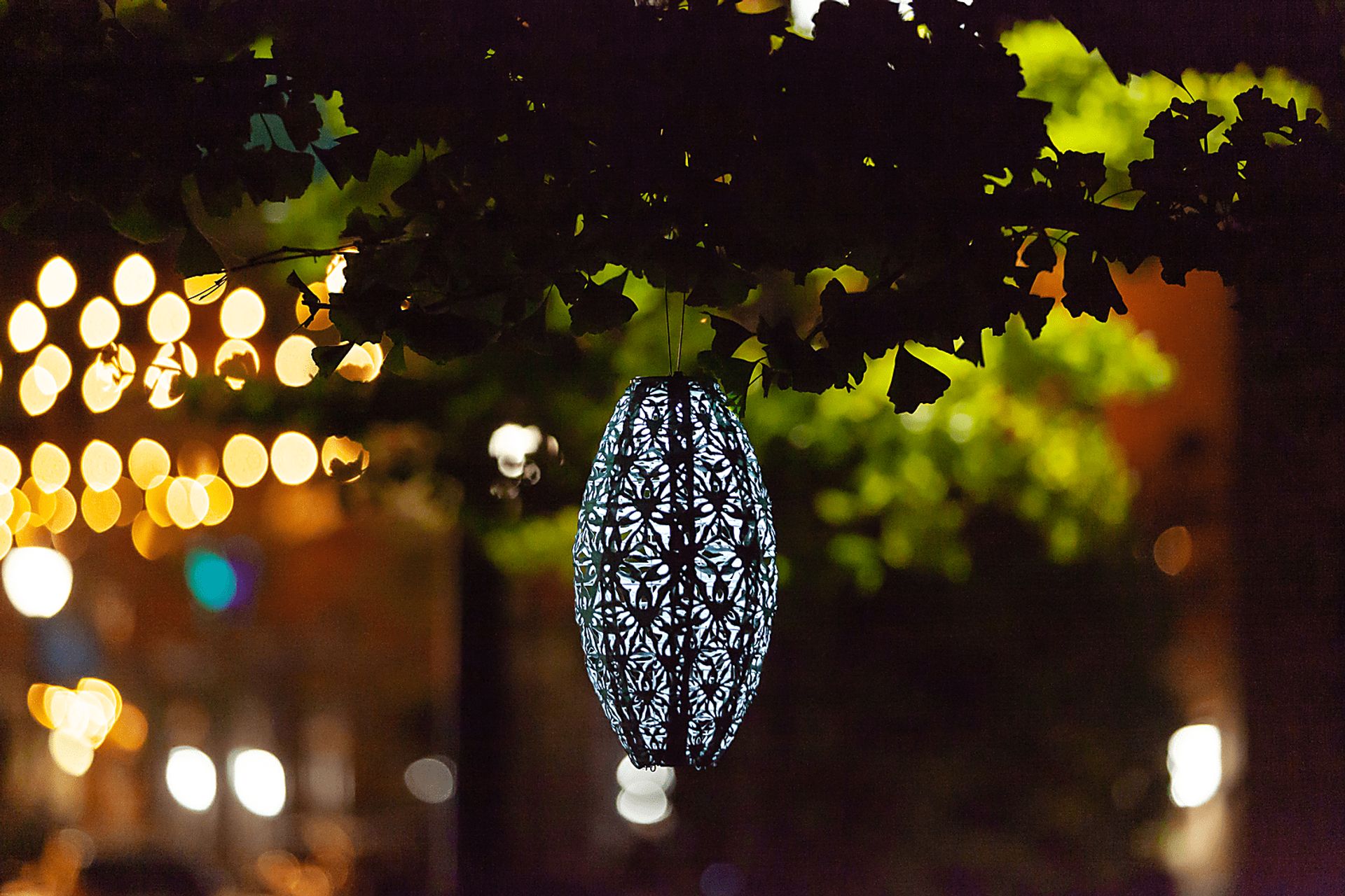 Hymin Estates Outdoor Sage Solar Lantern - Image 18