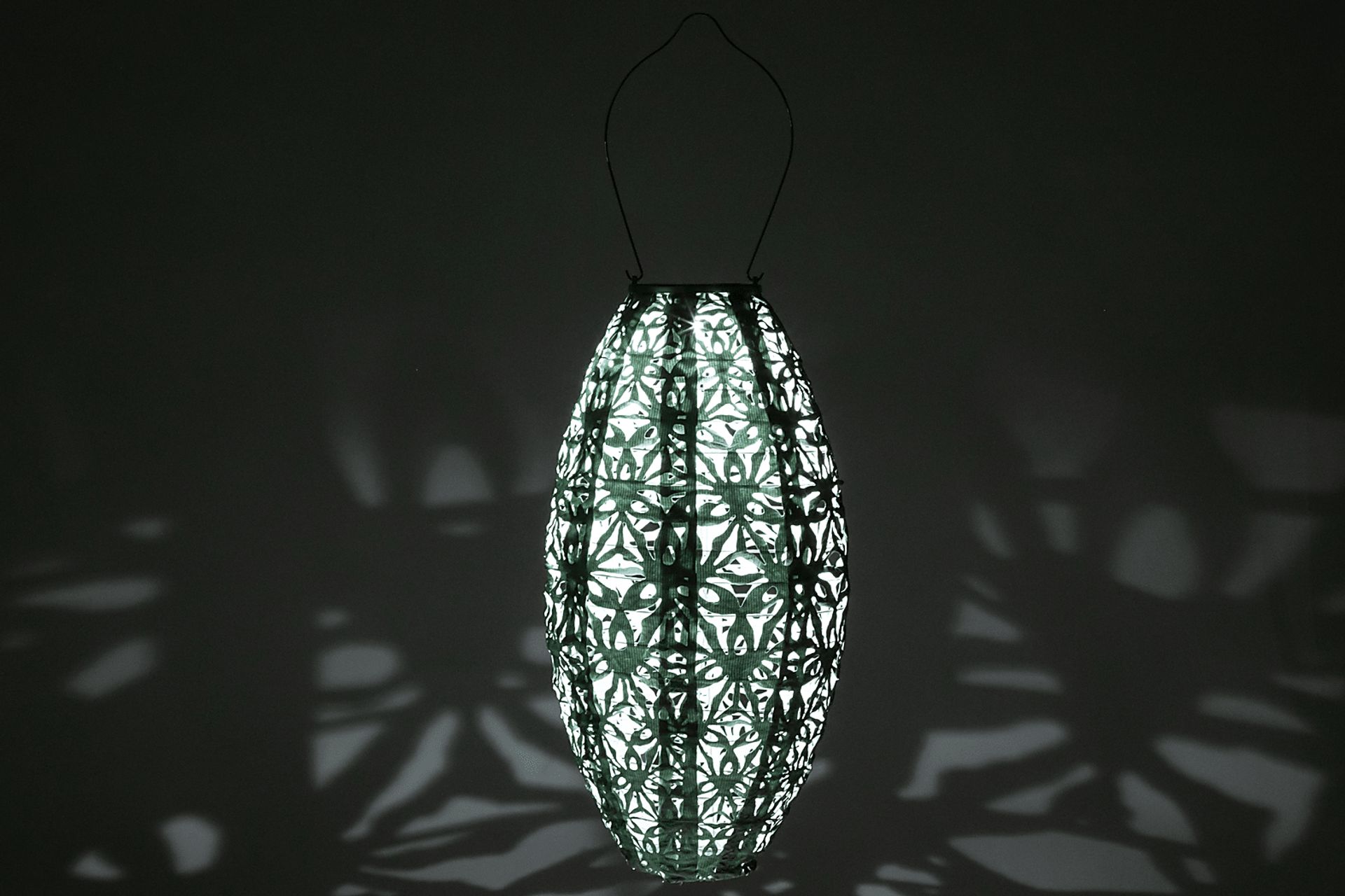 Hymin Estates Outdoor Sage Solar Lantern - Image 20