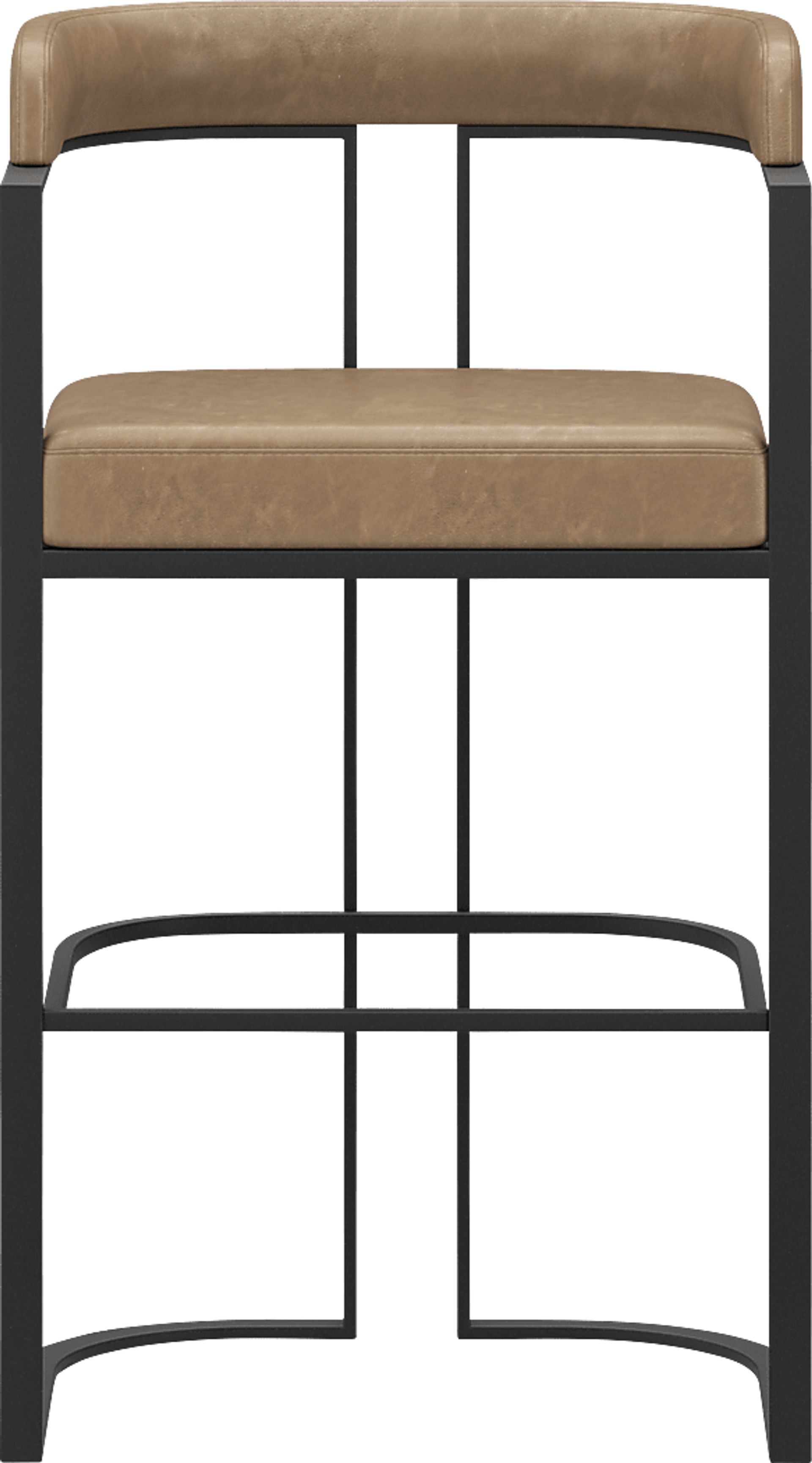 Iaera Gray Bar Height Stool - Image 11