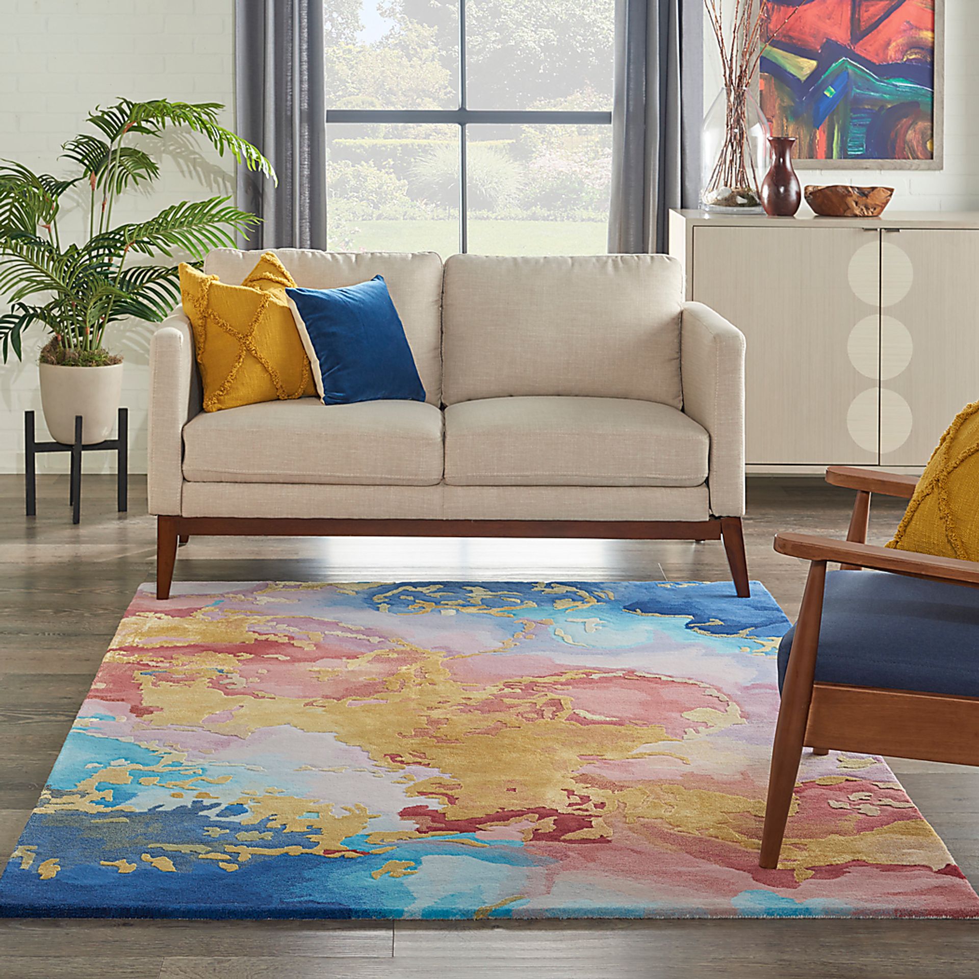 Ialoris Multi 5'6 x 7'5 Rug - Image 7