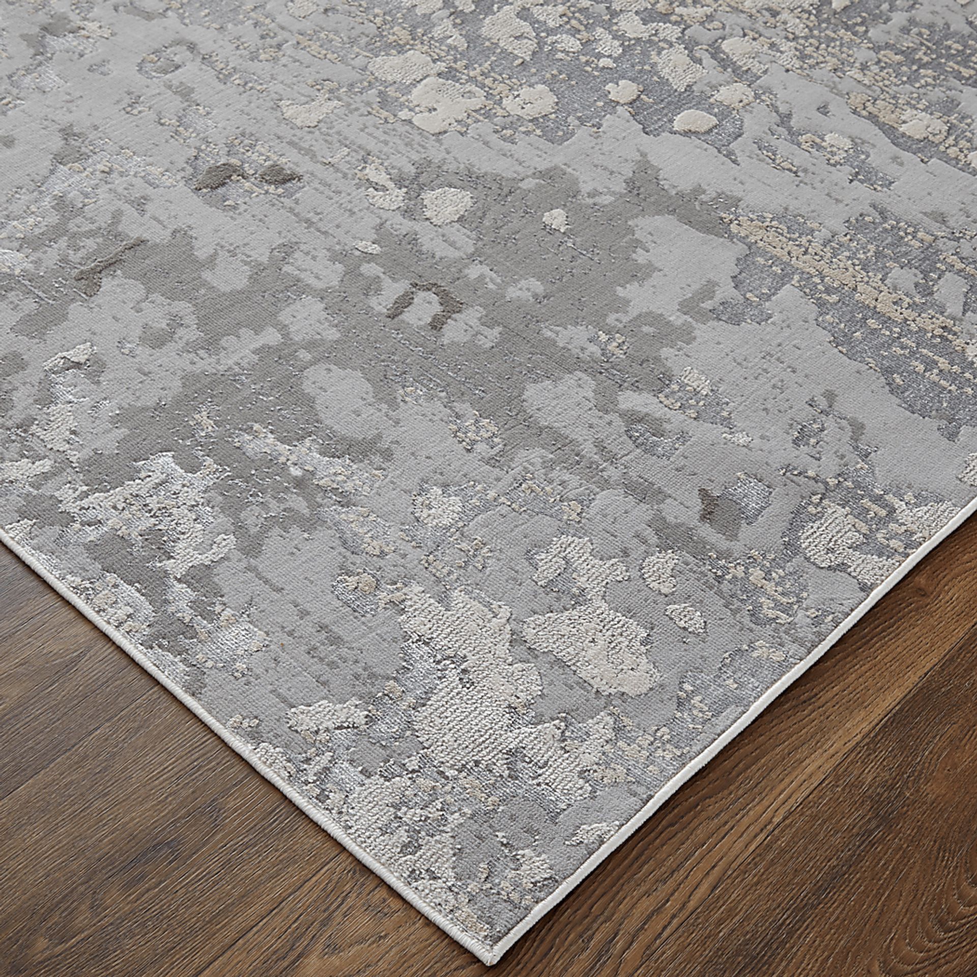 Iariko Silver 2'10 x 7'10 Runner Rug - Image 9