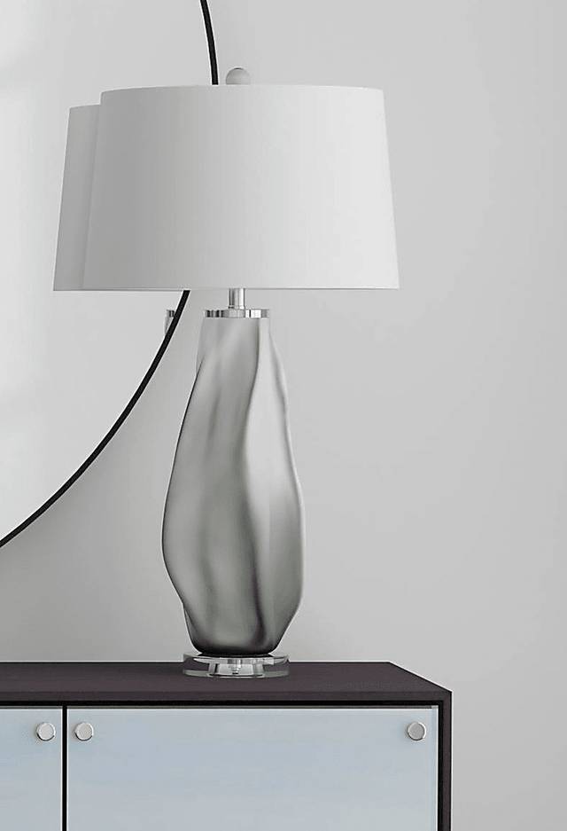 Ibis Post Gray Lamp - Thumbnail - Image 2