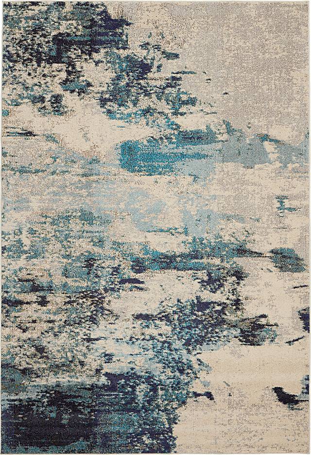 Icebrook Blue 8'2 x 10' Rug - Thumbnail - Image 1