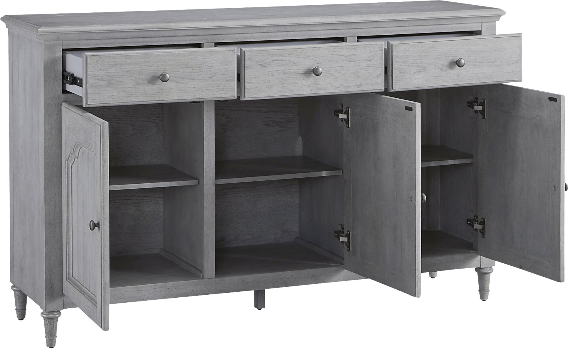 Icegate Gray Sideboard - Image 5