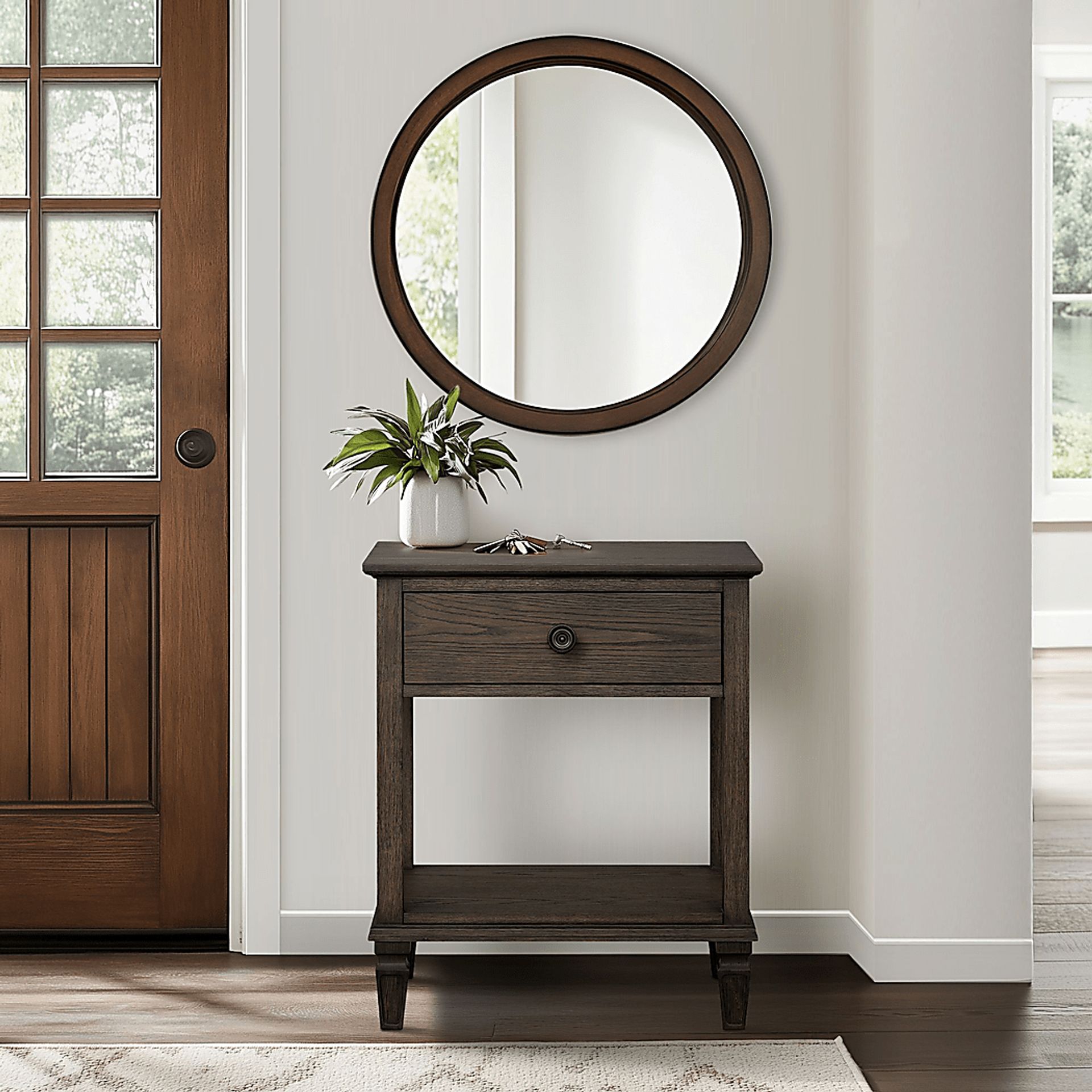 Iceway I Brown Nightstand - Image 3
