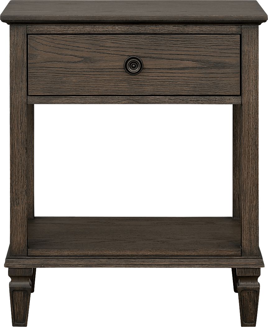 Iceway I Brown Nightstand