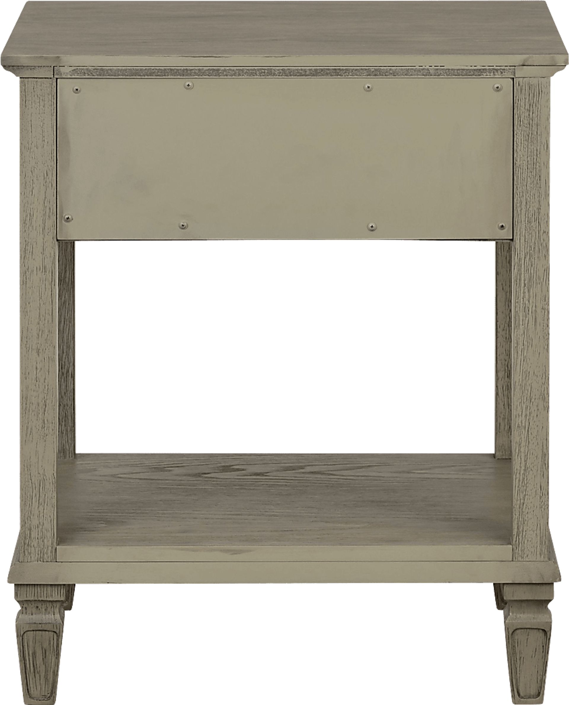 Iceway I Gray Nightstand - Image 6