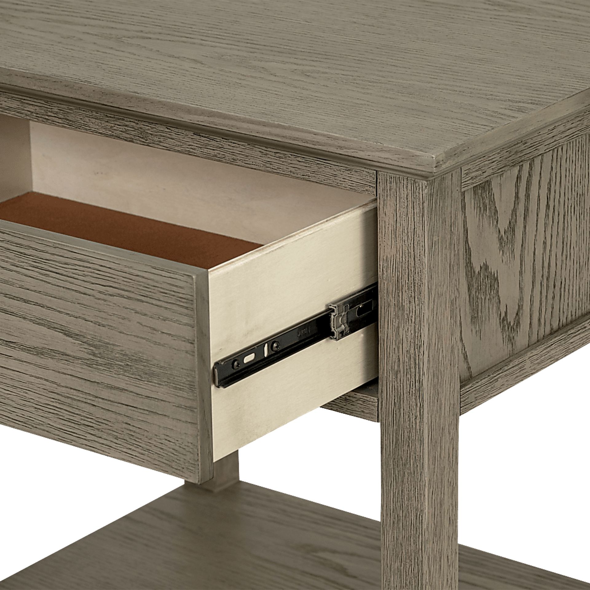 Iceway I Gray Nightstand - Image 8