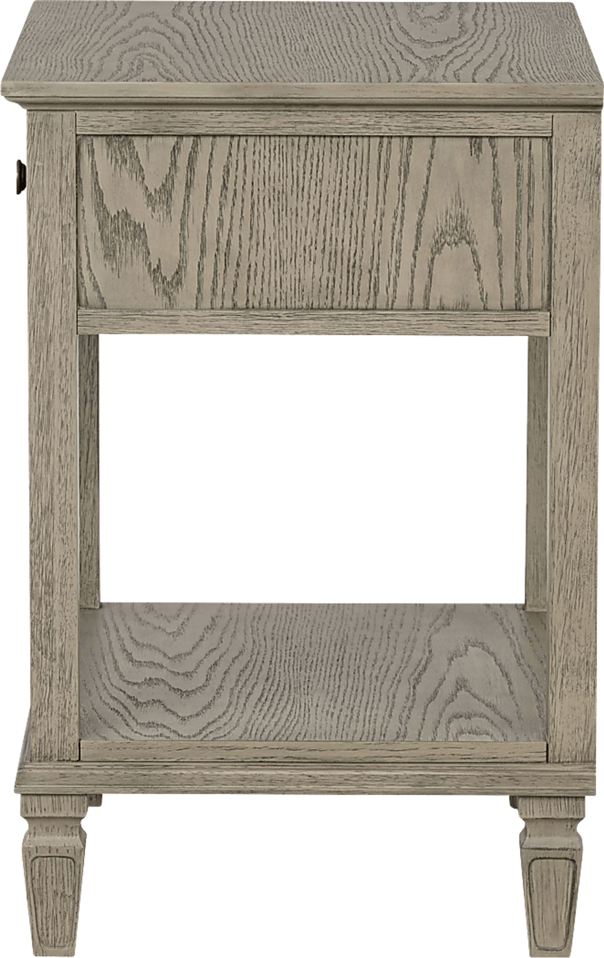 Iceway I Gray Nightstand - Image 9