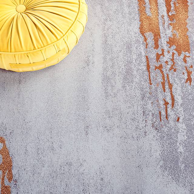 Ichana Gray/Rust 6' x 9' Rug - Thumbnail - Image 4