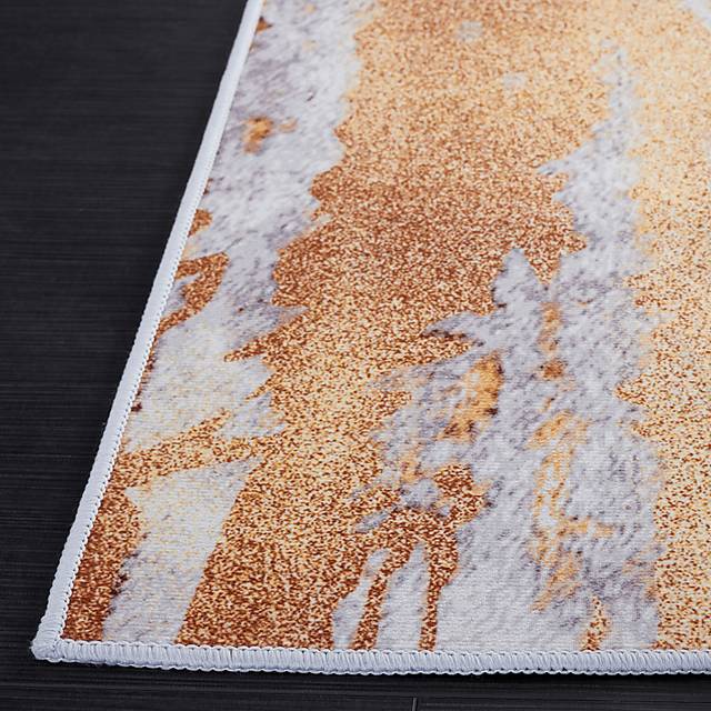 Ichana Gray/Rust 6' x 9' Rug - Thumbnail - Image 6