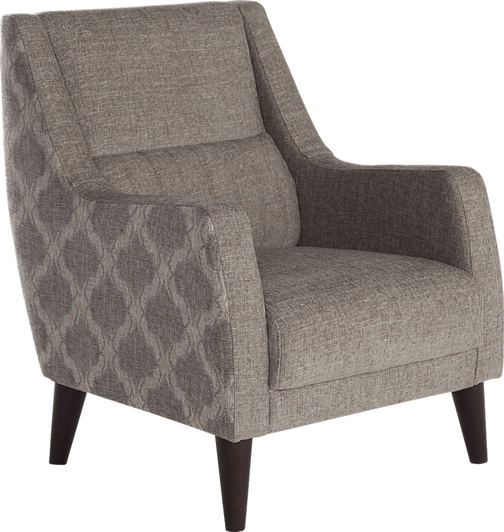 Ickenham Gray Accent Chair - Image 1