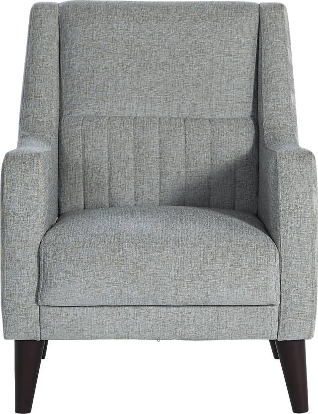 Ickenham Light Gray Accent Chair - Thumbnail - Image 2