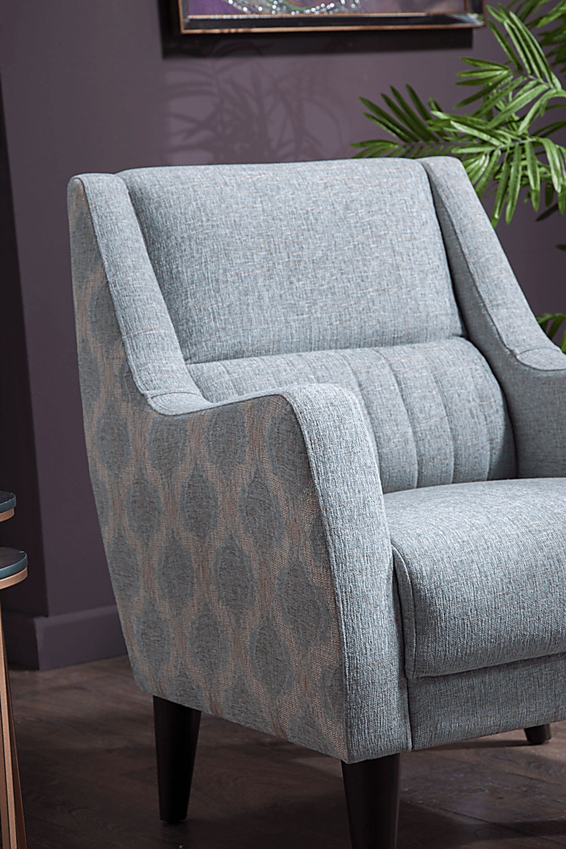 Ickenham Light Gray Accent Chair - Image 6