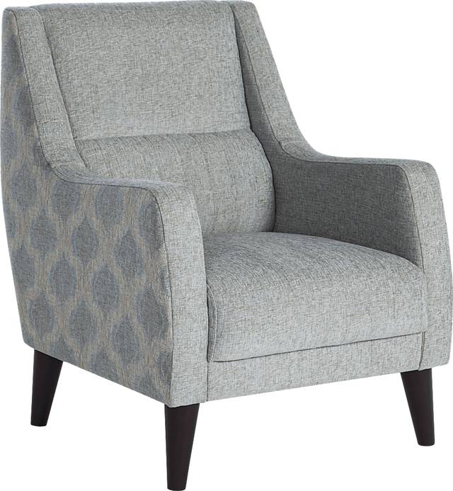 Ickenham Light Gray Accent Chair - Thumbnail - Image 1