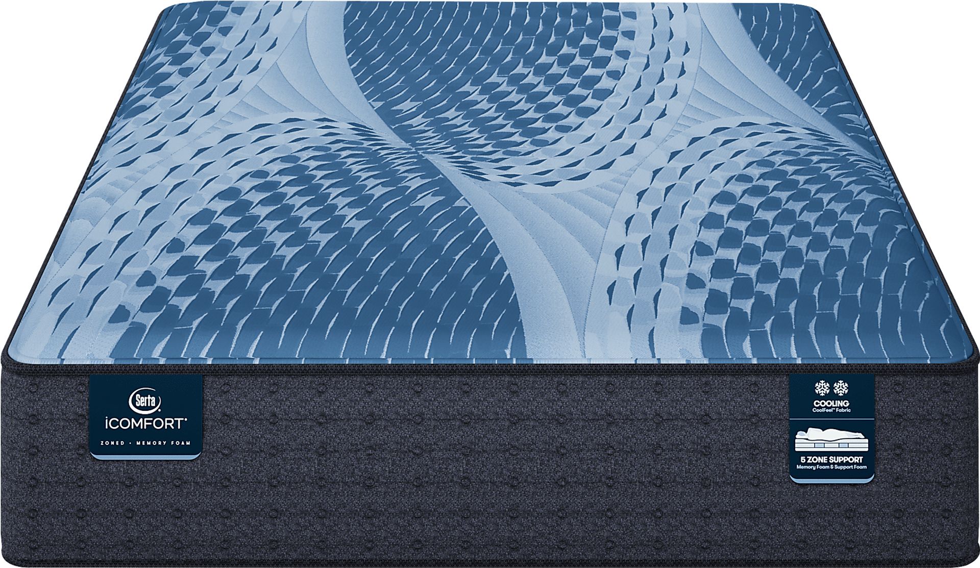 iComfort Aspire Plush Queen Mattress - Image 2