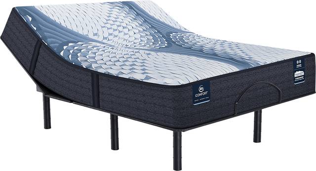 iComfort Elana Firm King Mattress Set with Head Up Only Base - Thumbnail - Image 1
