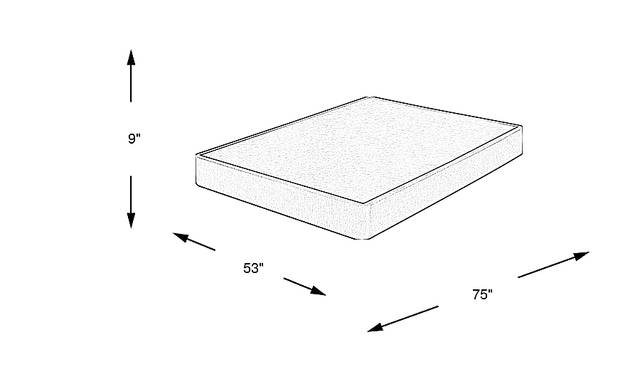 Dimension Image. Please refer to the Dimension Tab on this page for dimension details.