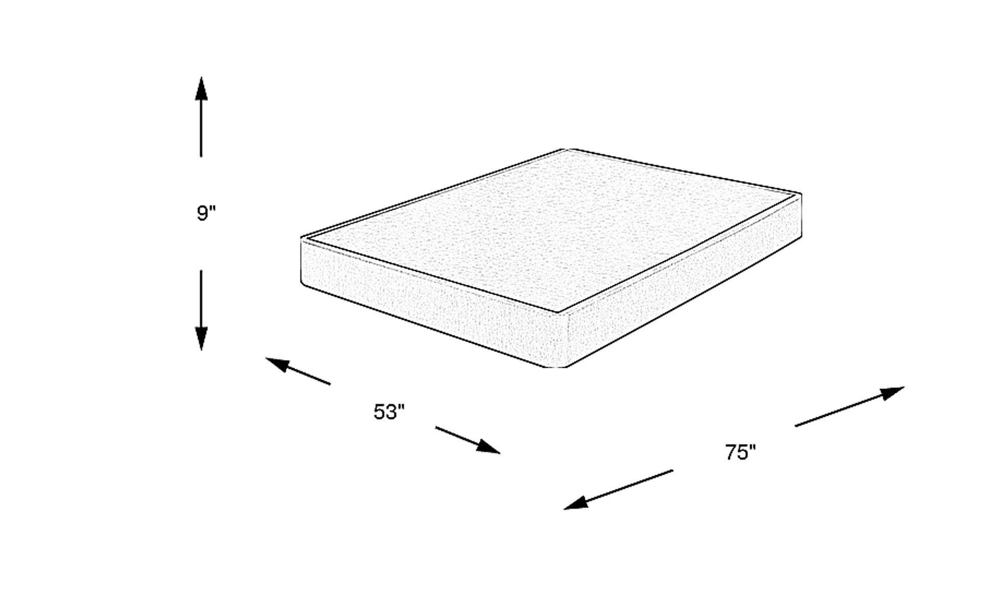 Dimension Image. Please refer to the Dimension Tab on this page for dimension details.