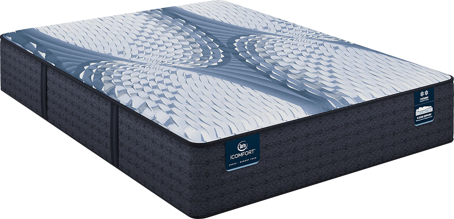 iComfort Iona Plush Split King Mattress (2 TWXL) - Image 1
