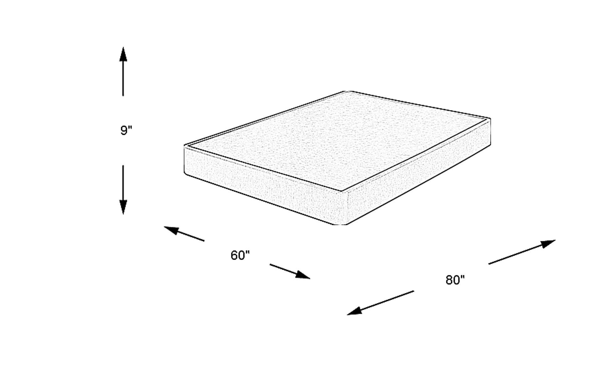 Dimension Image. Please refer to the Dimension Tab on this page for dimension details.